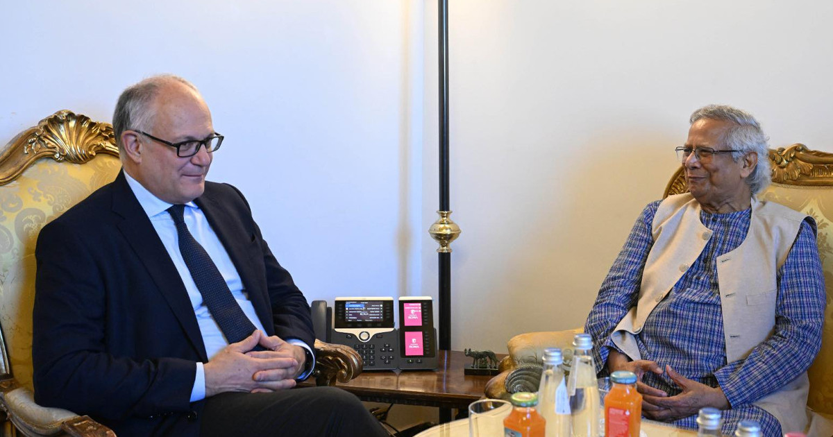 রোমের মেয়রের সঙ্গে প্রধান উপদেষ্টা ড. মুহাম্মদ ইউনূসের সৌজন্য সাক্ষাৎ